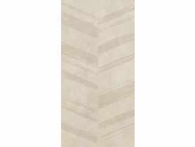 Gres szkliwiony Silkdust light beige mat dekor 59,8x119,8 cm CERAMIKA PARADYŻ