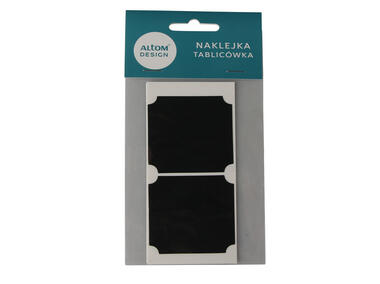 Zdjęcie: Naklejka Tablicówka 5,5x5,5 cm - komplet 6 szt. ALTOMDESIGN