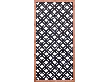 Zdjęcie: Kratka Diagonalna Duo R34 prosta 90x180 (oko 6x6) natural/antracyt SOBEX