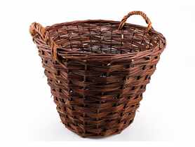 Kosz wiklinowy 45 L - 51x51x36/43 cm TIN TOURS