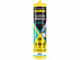 Silikon uniwersalny biały 280 ml LAKMA