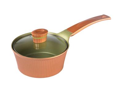 Zdjęcie: Rondel aluminiowy Modi 18 cm - 1,7 L z pokrywką FLORINA