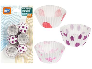 Zdjęcie: Foremki mini na muffinki Dots 90 sztuk SIMPLE SOLUTIONS