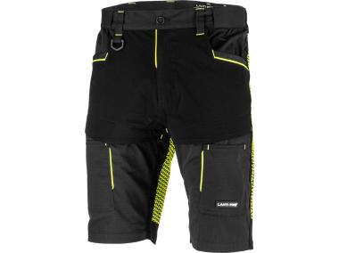 Zdjęcie: Spodenki krótkie dekarskie czarno-zielone wstawki Stretch "2XL", CE, LAHTI PRO