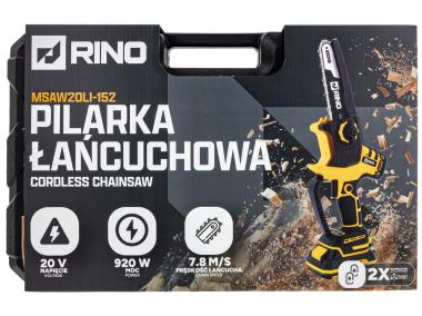 Zdjęcie: Pilarka łańcuchowa akumulatorowa 20 V MSAW20LI-152 RINO