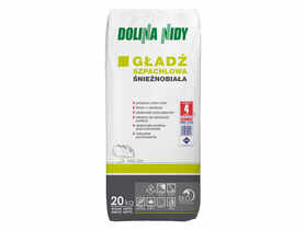 Gładź szpachlowa śnieżnobiała 25 kg DOLINA NIDY