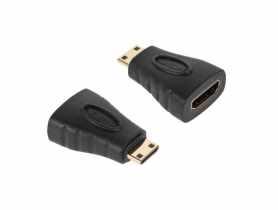 Złącze gniazdo HDMI - wtyk mini HDMI pozłacany ZLA0856 BODEX