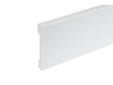 Zdjęcie: Listwa przypodłogowa 108x15,9 mm - 2,44 m biały satyna CEZAR