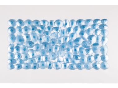 Zdjęcie: Mata do wanny Stone 71x36 cm niebieska EUROMAT