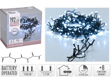Zdjęcie: Łańcuch świetlny 14,5 m 192 led biały KOOPMAN