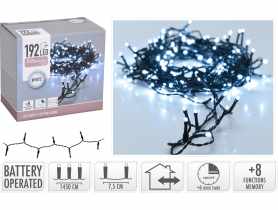 Łańcuch świetlny 14,5 m 192 led biały KOOPMAN