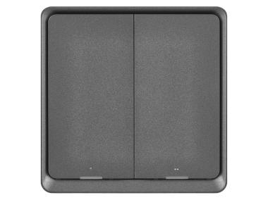 Zdjęcie: Przełącznik GoSmart scen IP-2002ZB, ZigBee 3.0, dwuprzyciskowy EMOS