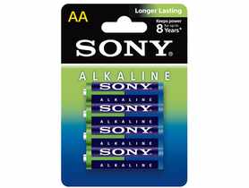 Baterie alkaiczne R6 AA - 4 szt. SONY