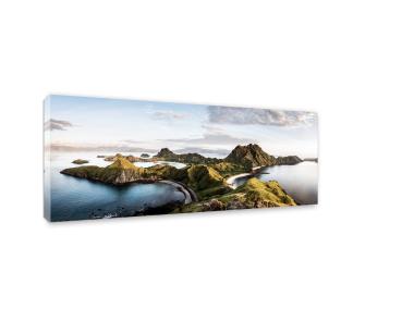 Zdjęcie: Obraz Canvas Views 60x150 cm St466 Komodo Fsc Mix 70% STYLER