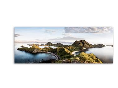 Zdjęcie: Obraz Canvas Views 60x150 cm St466 Komodo Fsc Mix 70% STYLER