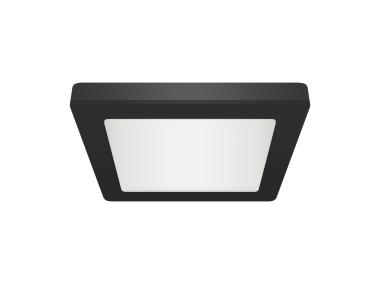 Zdjęcie: Oprawa sufitowa SMD LED Olga D 18 W CCT kolor czarny STRUHM