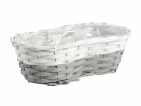 Koszyk z folią do obsadzania kwiatami 29x15x10 cm TIN TOURS