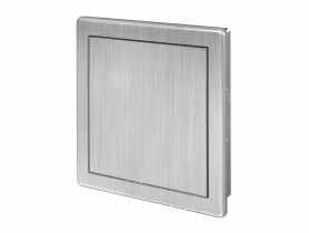 Drzwiczki rewizyjne plastikowe 20x20 cm srebrny AWENTA