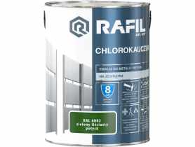 Emalia chlorokauczuk zielony liść RAL6002 5L RAFIL
