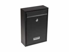 Skrzynka na listy Stilo czarny mat METRO