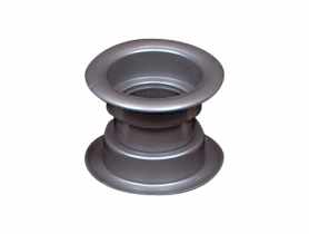 Osłona wentylacyjna fi55 k100 satyna mat AWENTA