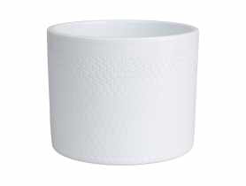 Osłonka doniczkowa 417 biała 15 cm CERMAX