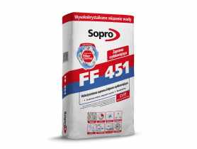 Zaprawa klejowa szybkowiążąca uelastyczniona FF 451 25 kg SOPRO