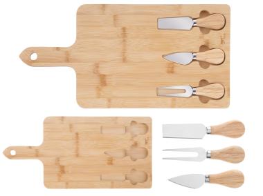 Zdjęcie: Zestaw bambusowy do serów 91879 RAVI