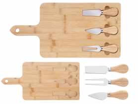 Zestaw bambusowy do serów 91879 RAVI