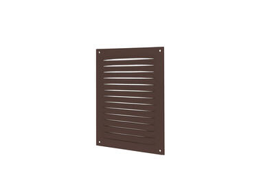 Zdjęcie: Osłona wentylacyjna ze stali 167x230mm z siatką brązowa VENTS