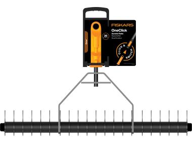 Zdjęcie: Skareator, wertykulator ręczny do trawy głowica One Click FISKARS