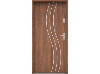 Zdjęcie: Drzwi wejściowe do mieszkań Bastion R-60 Akacja 80 cm lewe ODO KR CENTER