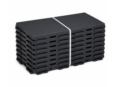 Zdjęcie: Deska tarasowa 30x15x1,8 cm antracyt - 8 szt. OŁER