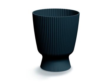 Zdjęcie: Doniczka Milly Round antracytowy, wysokość 26,2 cm PROSPERPLAST