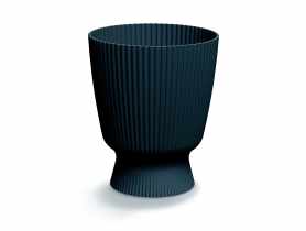 Doniczka Milly Round antracytowy, wysokość 26,2 cm PROSPERPLAST