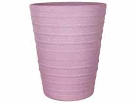 Osłonka doniczkowa 819 - 14 cm róż struktura CERMAX