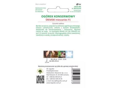Zdjęcie: Ogórek Śremski F1 2 g W.LEGUTKO