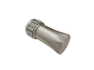 Zdjęcie: Zakończenia Diament 19 mm satyna GARDINIA