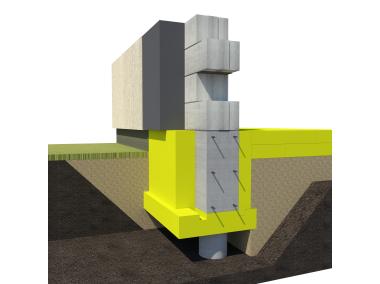 Zdjęcie: Płyta izolacyjna UB300/100-W, 900x2500 mm FINNFOAM