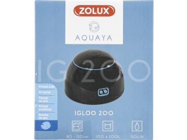 Zdjęcie: Napowietrzacz do akwarium Aquaya Igloo 200 L czarny ZOLUX
