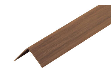 Zdjęcie: Kątownik kształtownik PVC 30x30x1,1 mm - 2,75 m orzech CEZAR
