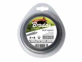 Żyłka Ripper Dual, kwadrat, blister 3,0 mm - 15 m BRADAS