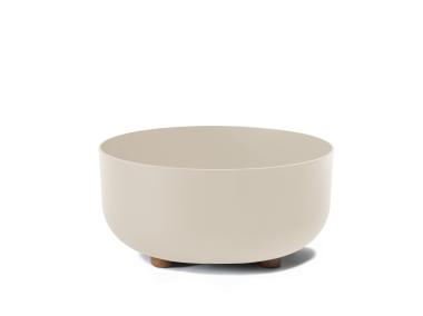 Zdjęcie: Donica plastikowa misa Sofia 30 cm beżowa LAMELA PLASTIC