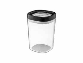 Pojemnik kwadratowy Amos 1000 ml czarny GALICJA