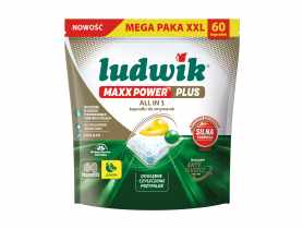 Kapsułki do zmywarki Maxx Power Plus All In 1 lemon  60 szt. LUDWIK