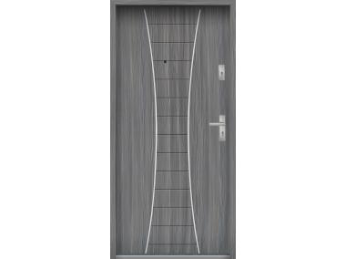 Zdjęcie: Drzwi wejściowe do mieszkań Bastion R-63 Mokka 90 cm lewe ODO KR CENTER