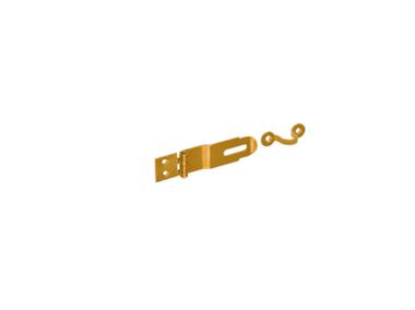 Zdjęcie: Zawias z zamknięciem prosty 7,5x2,5 cm ZZP25 DMX