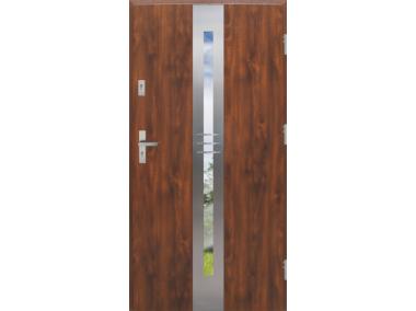 Zdjęcie: Drzwi zewnętrzne stalowo-drewniane Disting Otello 06 Dąb złoty 90 cm prawe KR CENTER