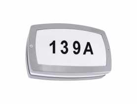 Oprawa hermetyczna Solina Led L 8W Grey NW szary STRUHM