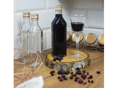 Zdjęcie: Zakrętka do butelek fi28/18 złota - 8 szt. BROWIN